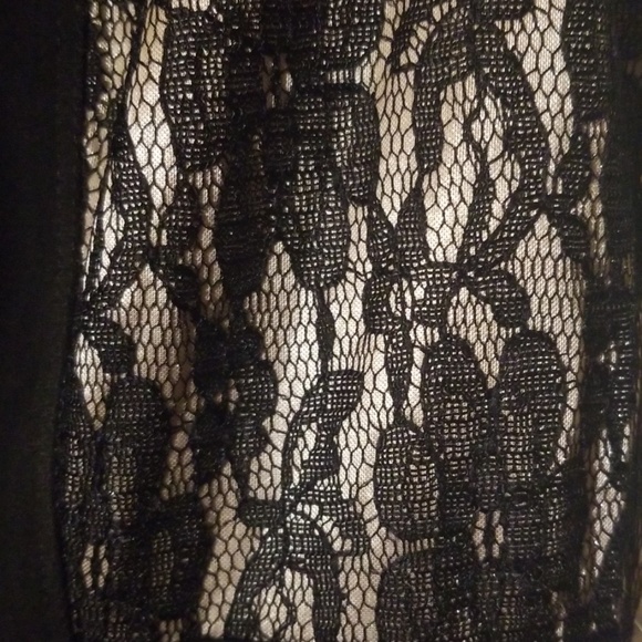 Lace Colorblock Dress - Picture 2 of 5